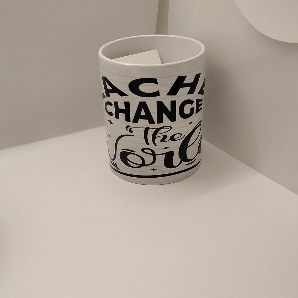 Teacher Change The World 11oz Coffee Mug